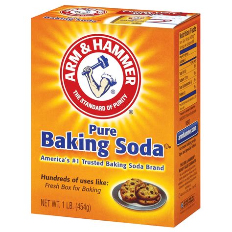 Arm & Hammer Baking Soda, Pure, 1 lb (454 g)