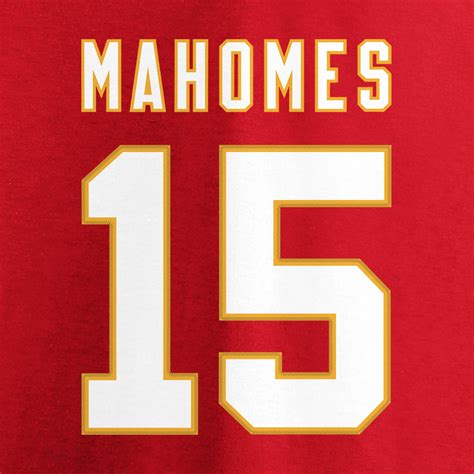 PATRICK MAHOMES SBLIV MENS NAME AND NUMBER T-SHIRT – JR'S SPORTS