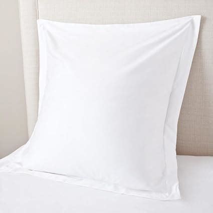 white pillow shams