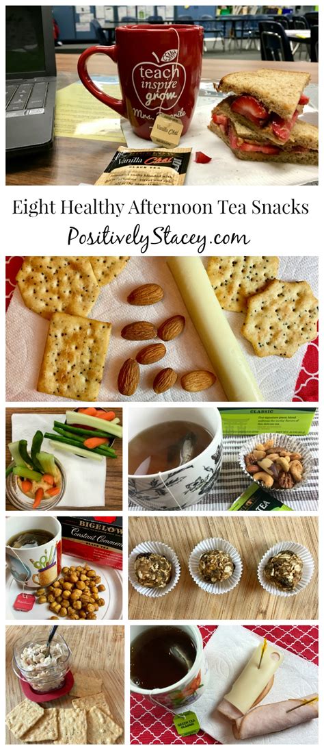 Eight Healthy Afternoon Tea Snacks - Positively Stacey