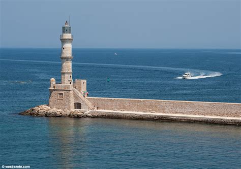 The lighthouse of Chania