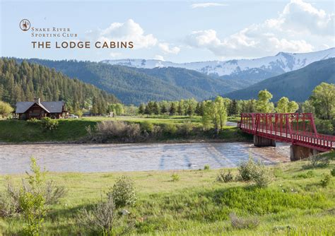 The Lodge Cabins by snakeriversportingclub - Issuu