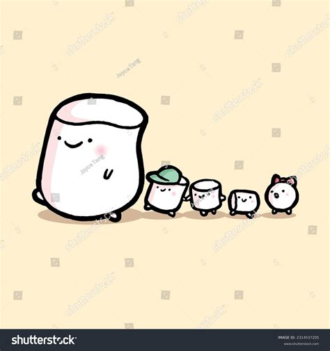 35 Marshmallow Quirky Print Images, Stock Photos, 3D objects, & Vectors ...