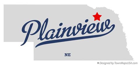 Map of Plainview, NE, Nebraska