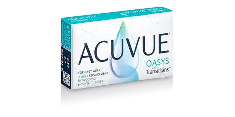 Acuvue Oasys® with Transitions™, 6 pack | ContactsDirect®