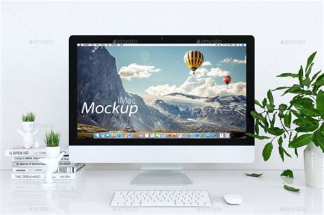 20+ Desktop Computer Mockup Templates | Design Shack