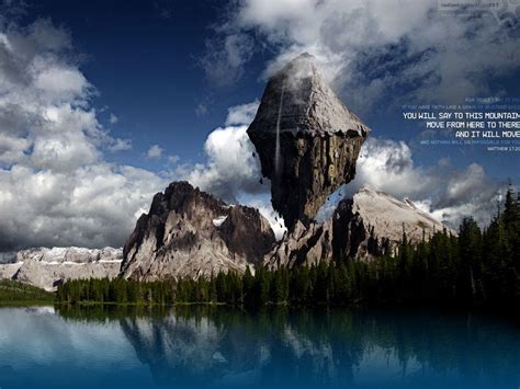 Faith Can Move Mountains Wallpapers - Wallpaper Cave