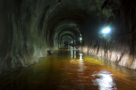 Water tunnel in hydropowerplant Kárahnjúkar | This is from t… | Flickr