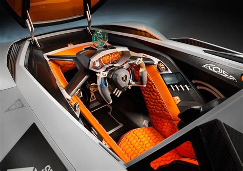 Lamborghini Egoista Concept Interior - Car Body Design