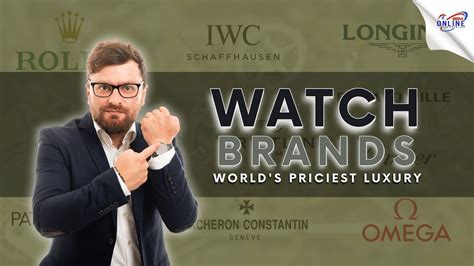 World's Priciest Luxury Watch Brands 2023 - YouTube