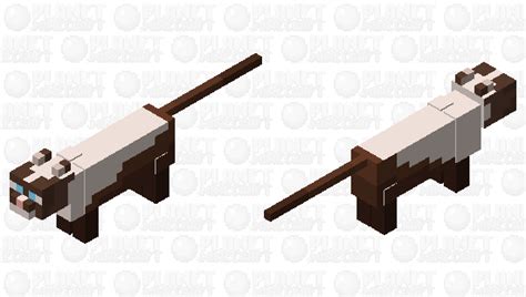 ~ Siamese Cat ~ Minecraft Mob Skin