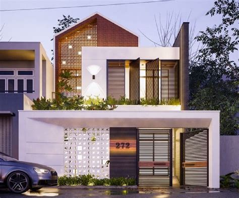 Contoh Gambar Desain Rumah Minimalis 2 Lantai yang Modern