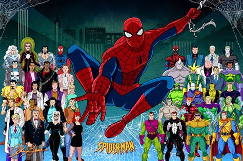 Download TV Show Spider-Man: The Animated Series HD Wallpaper by Alan Frank Gesek