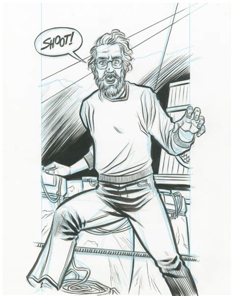 JAWS - Matt Hooper, in Robert Simpson's Various Comic Art Gallery Room