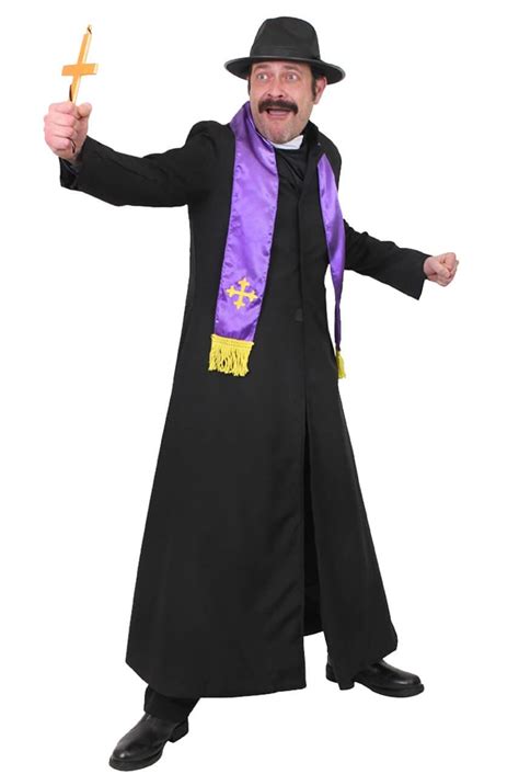 Vicar plus size fancy dress costume, XL Vicar costume, plus size Vicar fancy dress costume ...