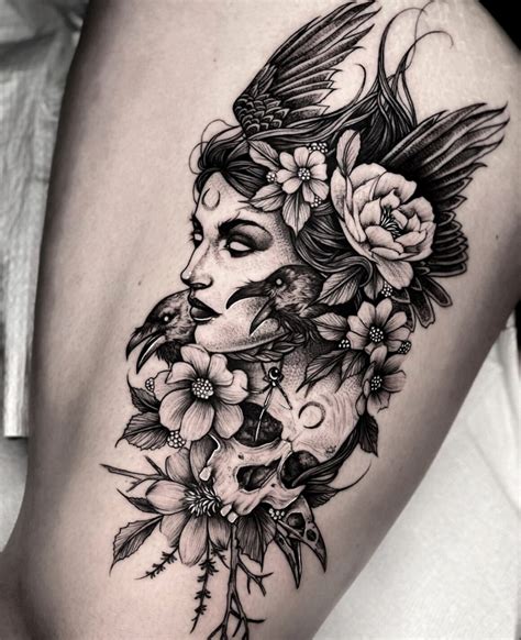 Tattoo gallery: Female faces in all the best-loved styles of tattoo ...