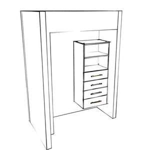 DIY Garage Cabinet with Drawers Plan Plywood Cabinets Garage | Etsy in 2021 | Diy garage ...