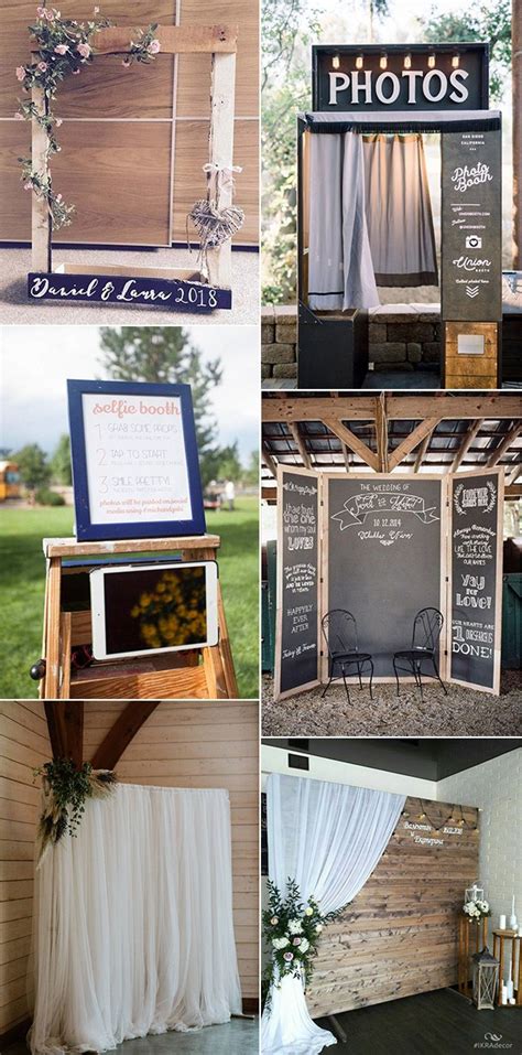 18 Wedding Photo Booth Ideas to Have Fun - EmmaLovesWeddings