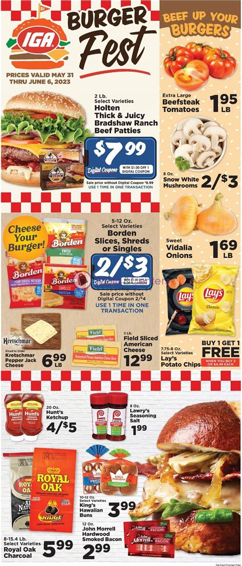 IGA Weekly ad valid from 05/31/2023 to 06/06/2023 - MallsCenters