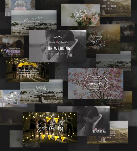 Wedding Invitation Video Templates Premiere Pro - Videohive , After ...