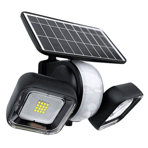 Swivelling Twin Solar Security Light | Star 8 | Motion Sensing Light