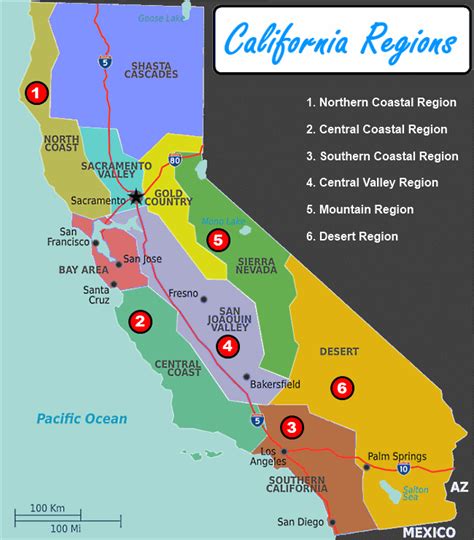 California regions – Artofit