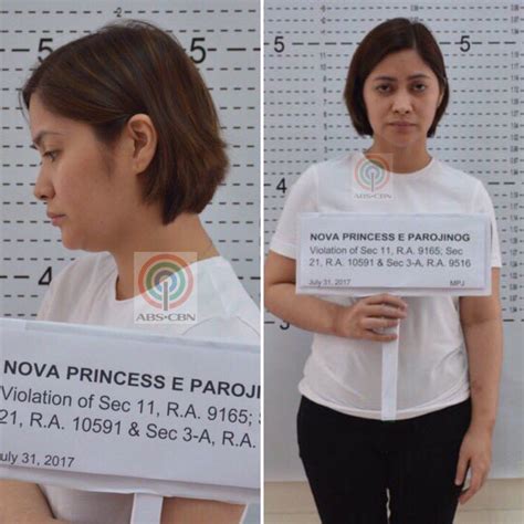 LOOK: Mug shot of Ozamiz City Vice Mayor Nova Princess Parojinog | via maan_macapagal OzamizRaid ...