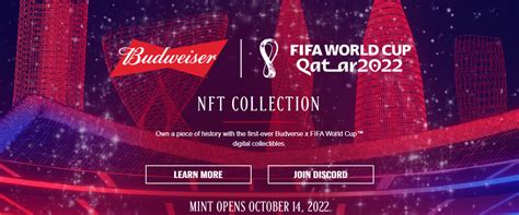 Budweiser unveils Exclusive NFT Collection, Budverse x FIFA World Cup in continued partnership ...