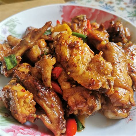 Chinese Spicy Chicken Wings - My Chinese Home Kitchen