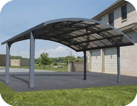 Palram Arizona Breeze Double Arch-Style Carport Kit (HG9104) | Double carport, Carport, Outdoor ...