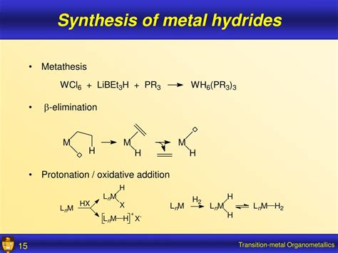 PPT - Transition-metal Organometallics PowerPoint Presentation, free download - ID:795514