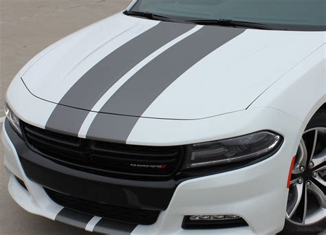 2015-2023 Dodge Charger Racing Stripes N-CHARGE Decals Vinyl Graphics | Auto Motor Stripes ...