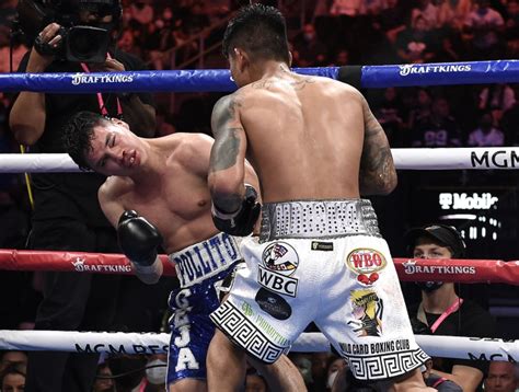 Photos: Mark Magsayo Drills Julio Ceja With Brutal One-Punch KO - Boxing News