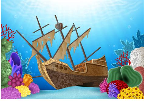 Shipwreck Clip Art, Vector Images & Illustrations - iStock