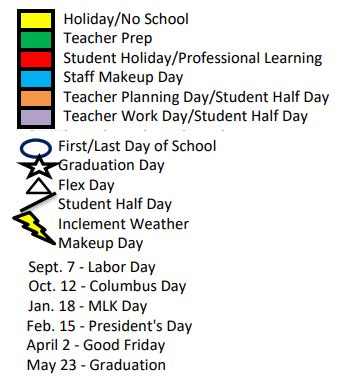 Snow Heights Elementary - School District Instructional Calendar - Birdville Isd - 2020-2021