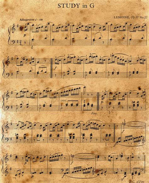 Vintage Music Sheet Stock by the-one-and-only on DeviantArt