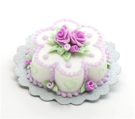 1:12 Flower Cake Kit | Stewart Dollhouse Creations