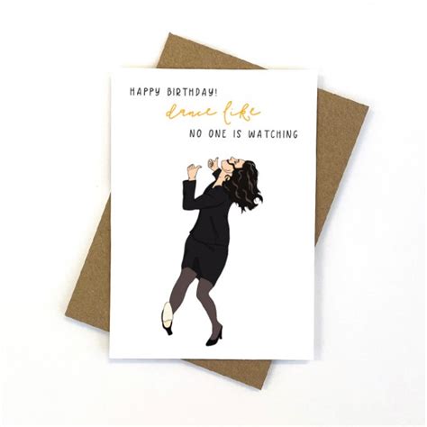 Birthday Card - Elaine Dancing (SEINFELD) - Card and Caboodle