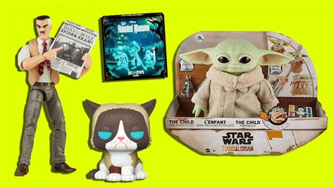 Toy News: Baby Yoda, Grump Cat Funkos, a Haunted Mansion game, and more | SYFY WIRE