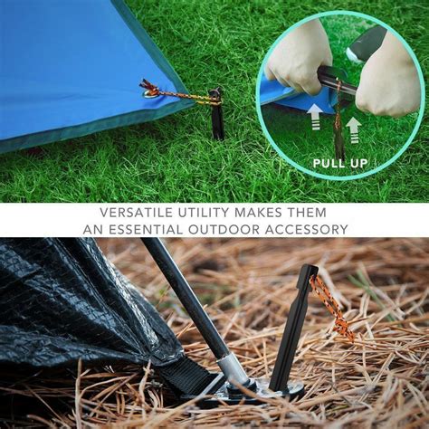 18cm Aluminium Y Shape Tent Pegs Stakes | Deals 4 Less