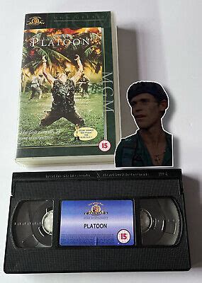 PLATOON (1989 VHS) Oliver Stone Hollywoodd war collection 4 oscars £1. ...