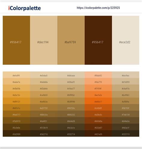 Brown Color Shades Hex Code – Warehouse of Ideas