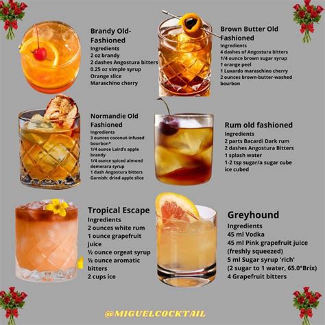 Drinks and cocktails recipes with photo | Drinks alcohol recipes ...