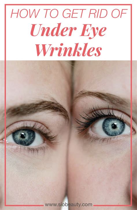 How To Get Rid Of Wrinkles Under Your Eyes