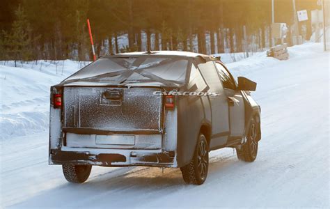 2020 Fiat Strada Pickup’s New Camo Pays Homage To Tesla Cybertruck ...