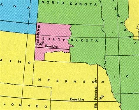 Black Hills Meridian Initial Point - Black Hills South Dakota.