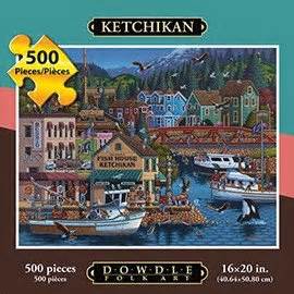 Eric Dowdle Folk Art Puzzles | Jigsaw Puzzles For Adults