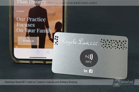 Metal NFC Business Cards | My Metal Business Card