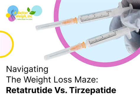 Navigating the Weight Loss Maze: Retatrutide vs. Tirzepatide - Better ...