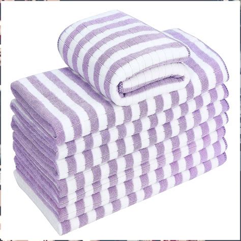 Gryeer 8 Pack Microfiber Dish Towels, Super Absorbent, Soft and Lint Free Kitchen Towels(400gsm ...